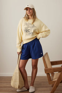 Mila Short - Prussian Blue