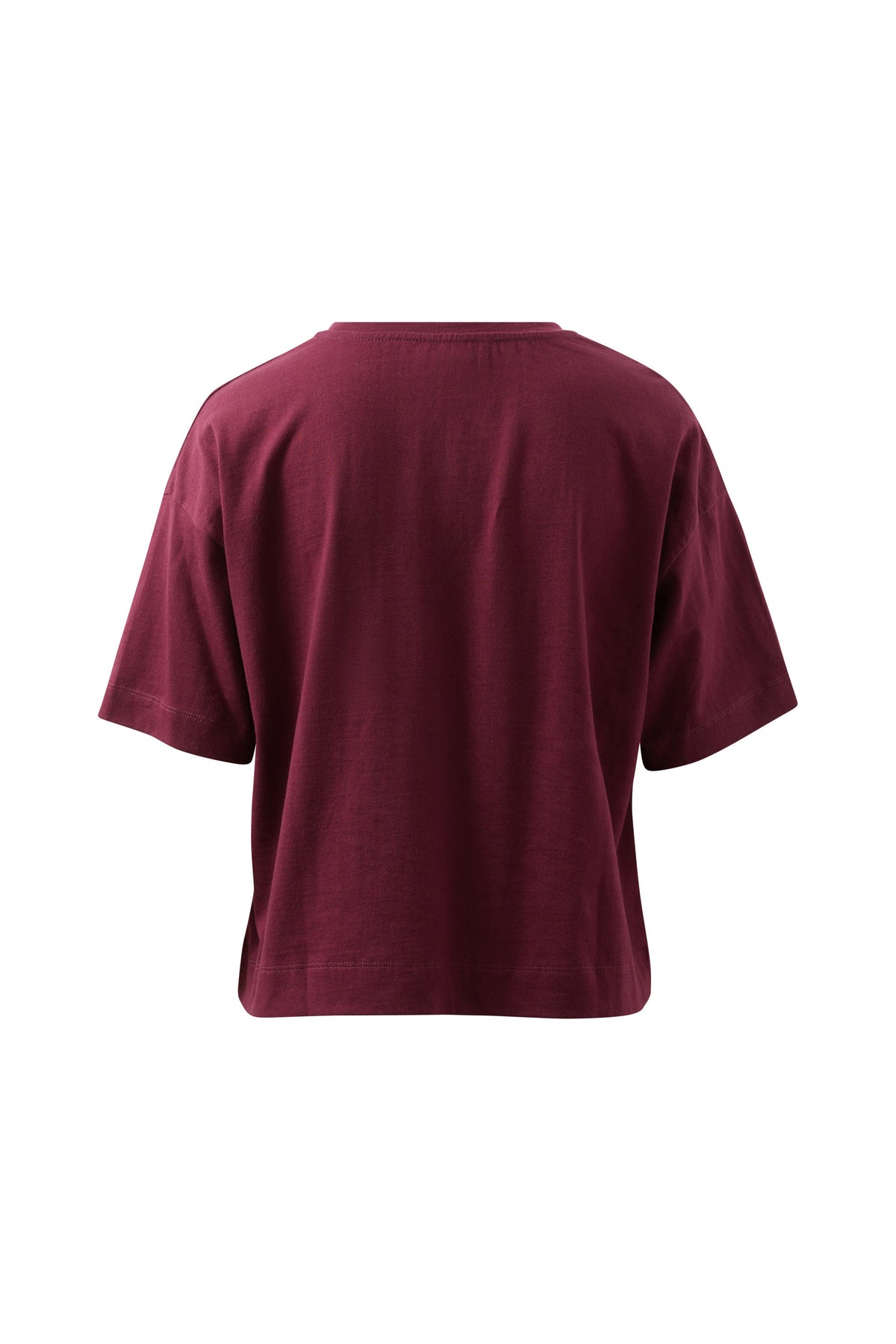 Boxy Pocket Tee - Raisin