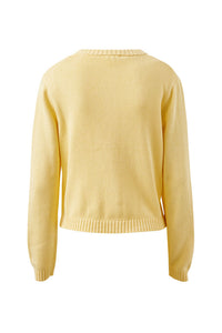 Nelly Long Sleeve Knit Cardi - New Butter