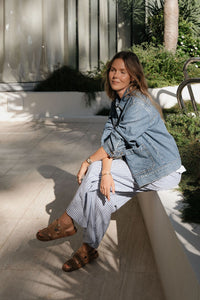 Boyfriend Denim Jacket - Fresh Indigo