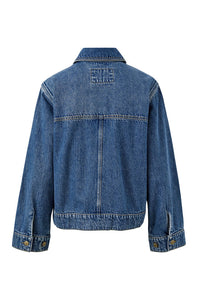 Boyfriend Denim Jacket - Fresh Indigo