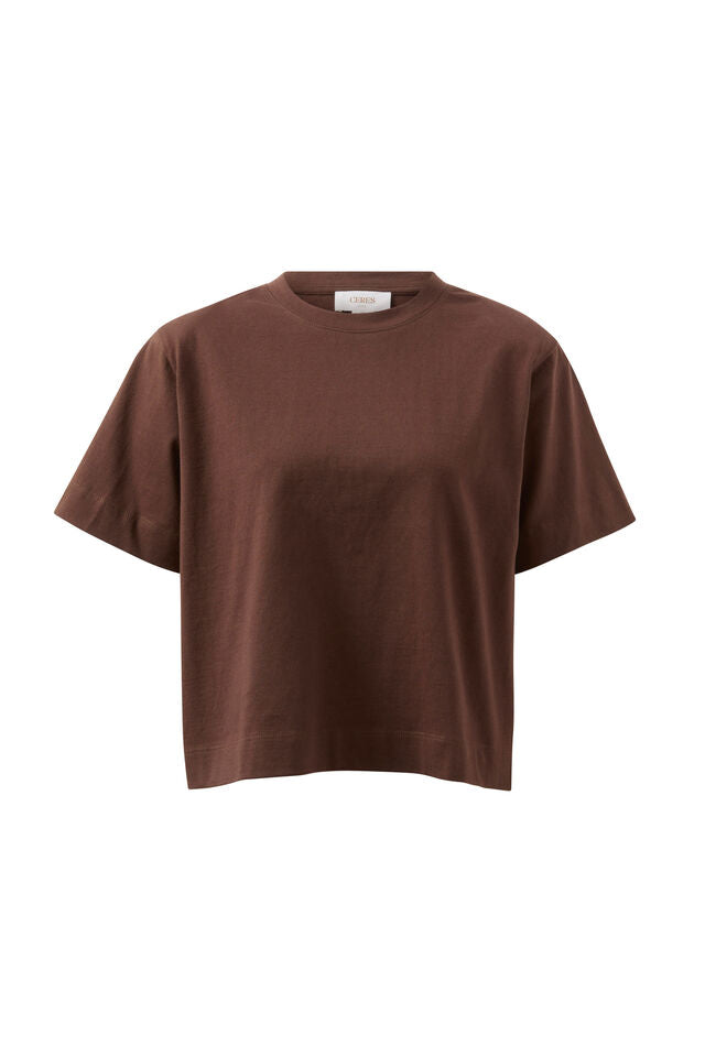 Sofia Boxy Shoulder Tee