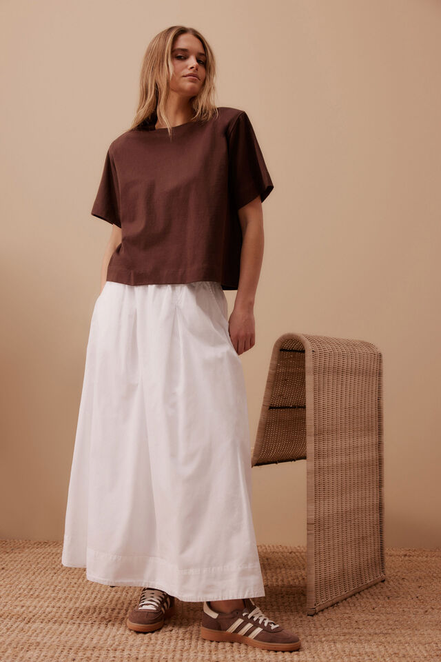 Sofia Boxy Shoulder Tee