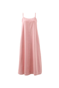 Remy Strappy Midi Dress - Washed Pink