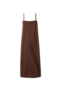 Remy Strappy Midi Dress - Chocolate