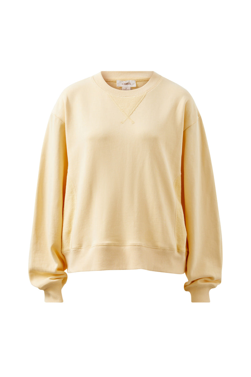 Ruby Reverse Panel Crew - Sunny Yellow