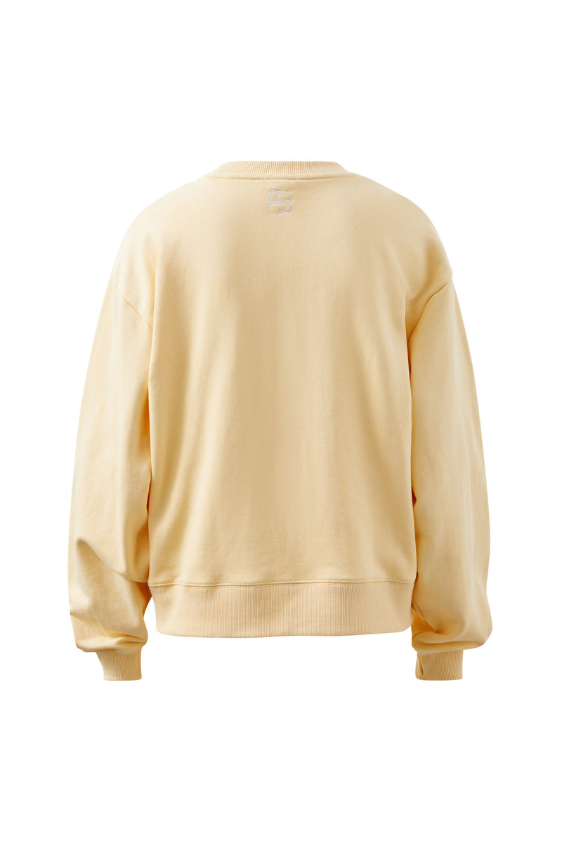 Ruby Reverse Panel Crew - Sunny Yellow