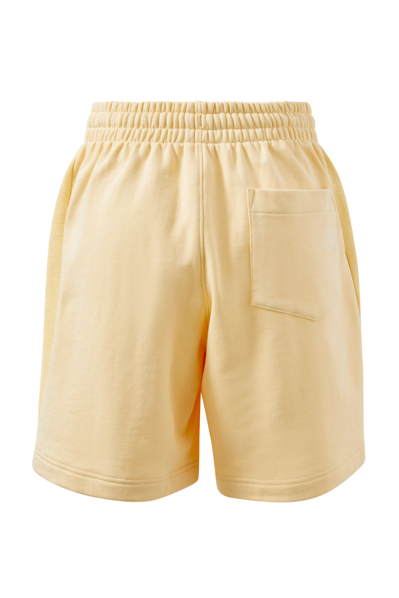 Lulu Reverse Panel Short - Sunny Yellow