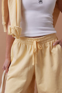 Lulu Reverse Panel Short - Sunny Yellow