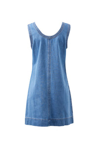 Sunny Denim Tank Dress - Vintage Blue