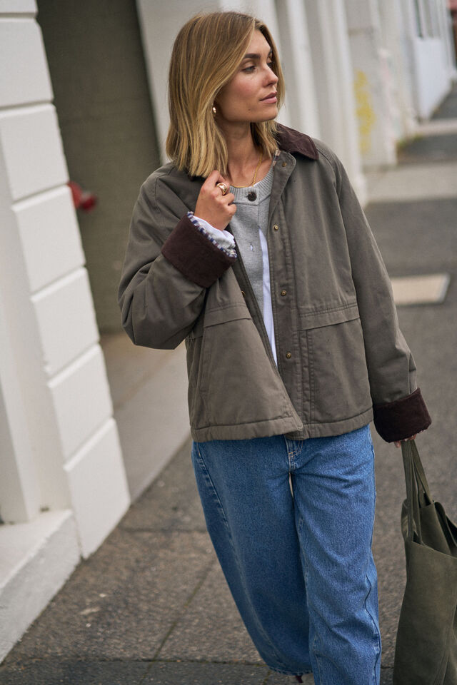 Blair Barn Jacket - Moss