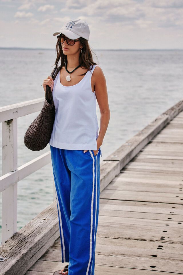 Resort Pant - Azure Blue