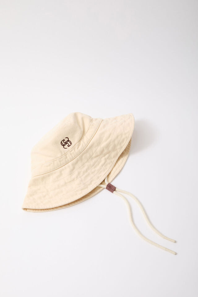 Polly Bucket Hat - Ecru