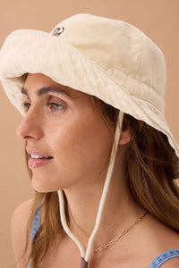Polly Bucket Hat - Ecru