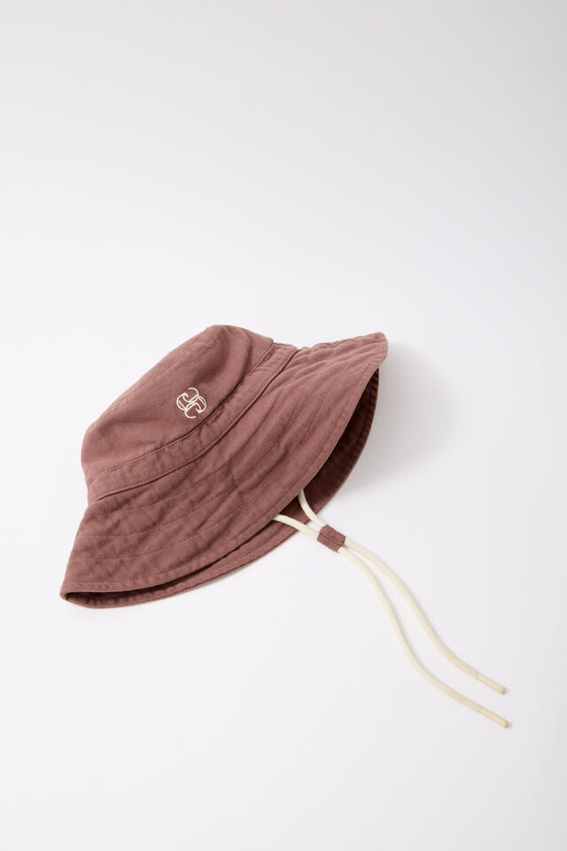 Polly Bucket Hat - Chocolate