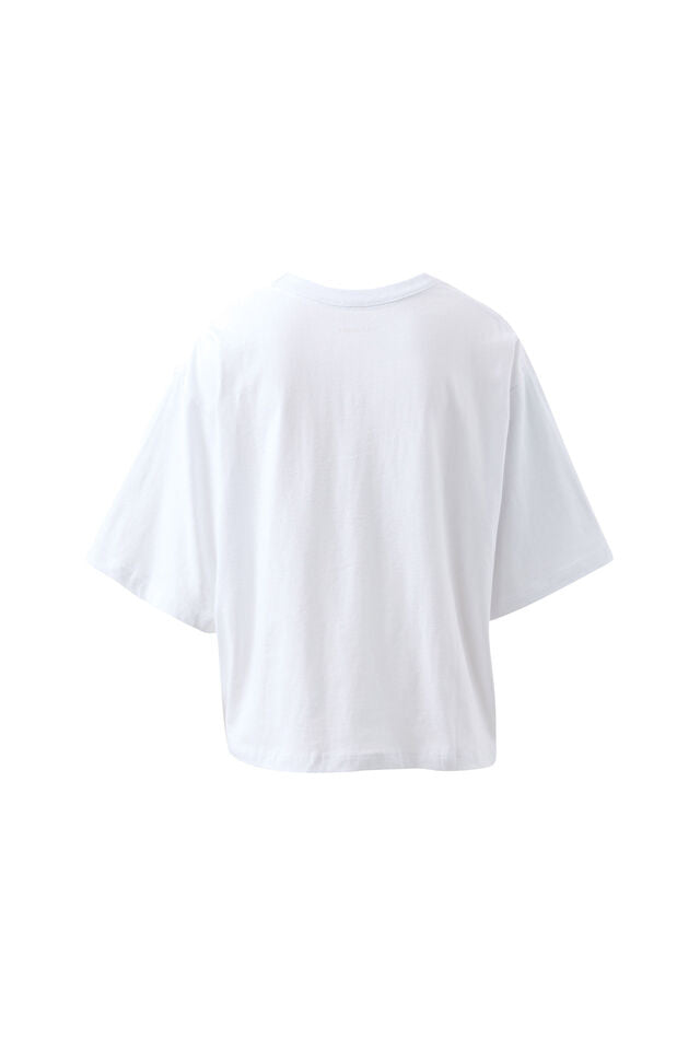 Phoebe Premium Tee - White