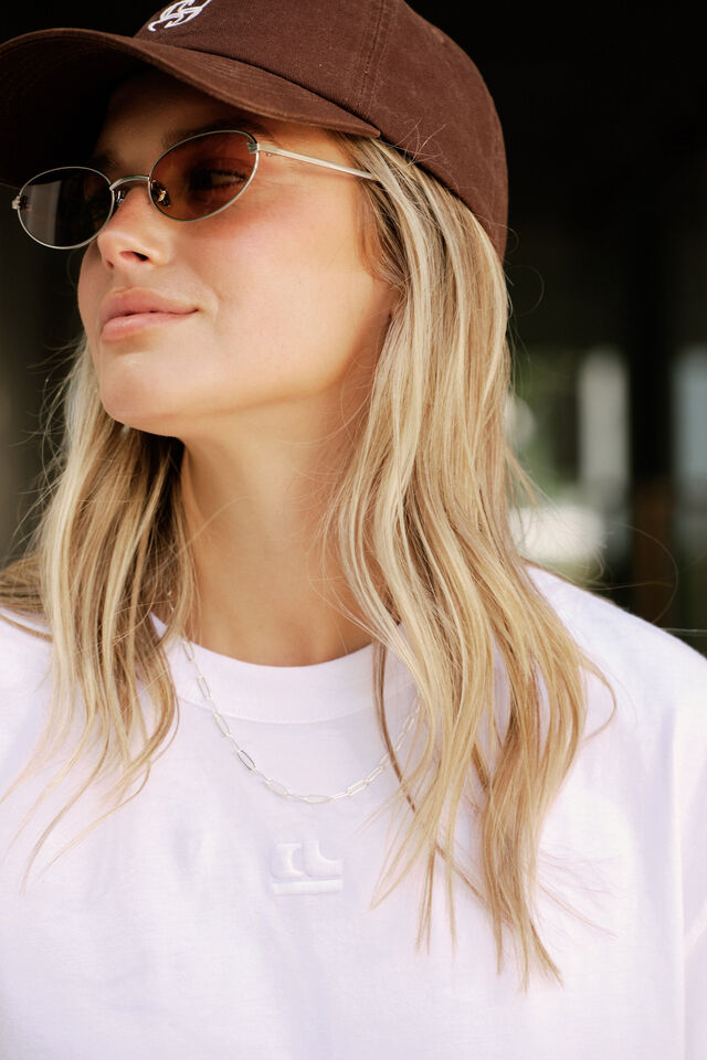 Phoebe Premium Tee - White