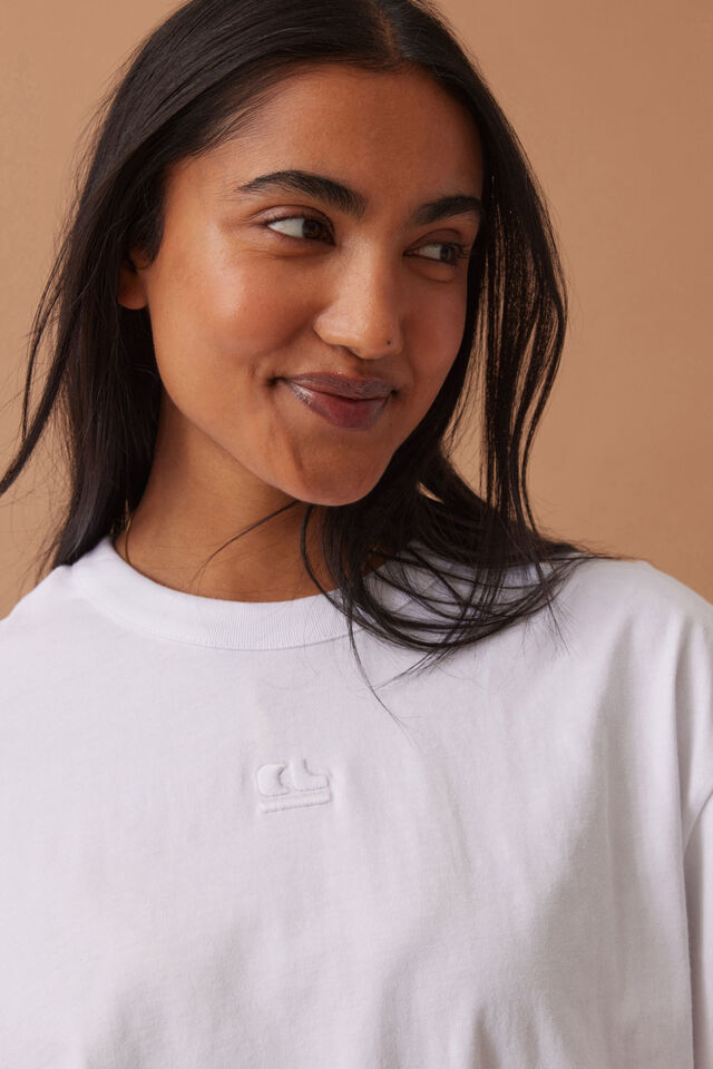 Phoebe Premium Tee - White