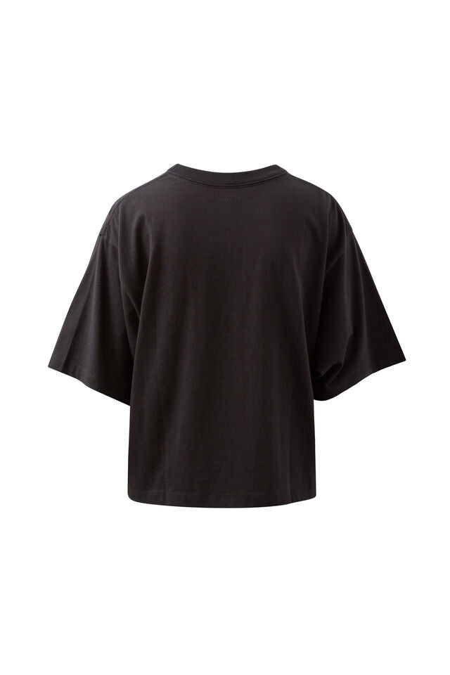 Phoebe Premium Tee - Black
