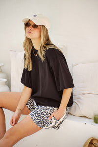 Phoebe Premium Tee - Black