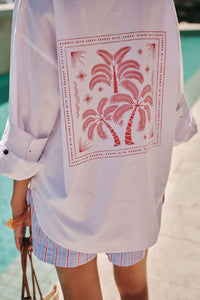 Miya Shirt - White Summer With Ceres