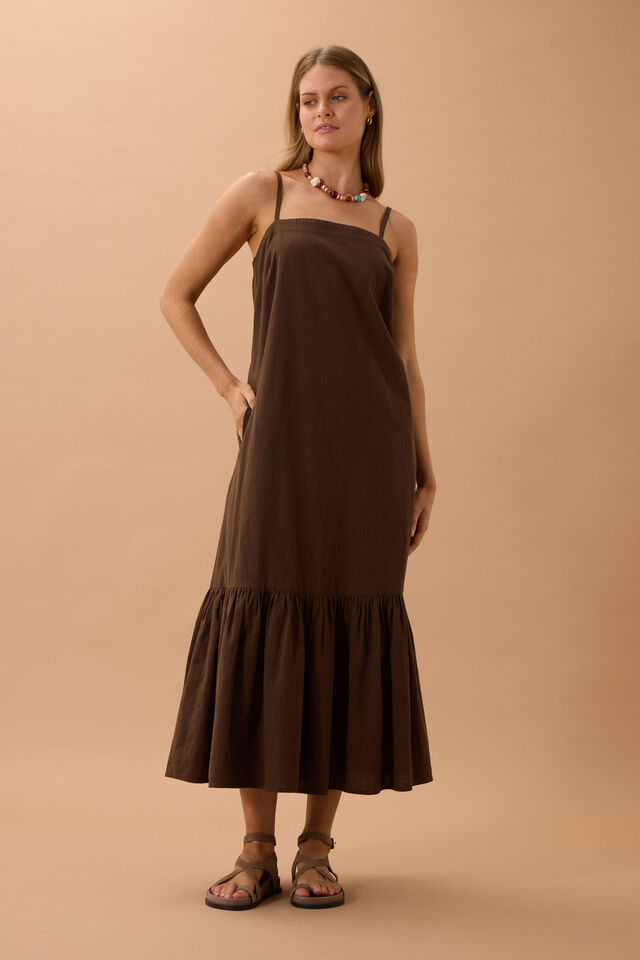 Sunday Maxi Dress - Chocolate
