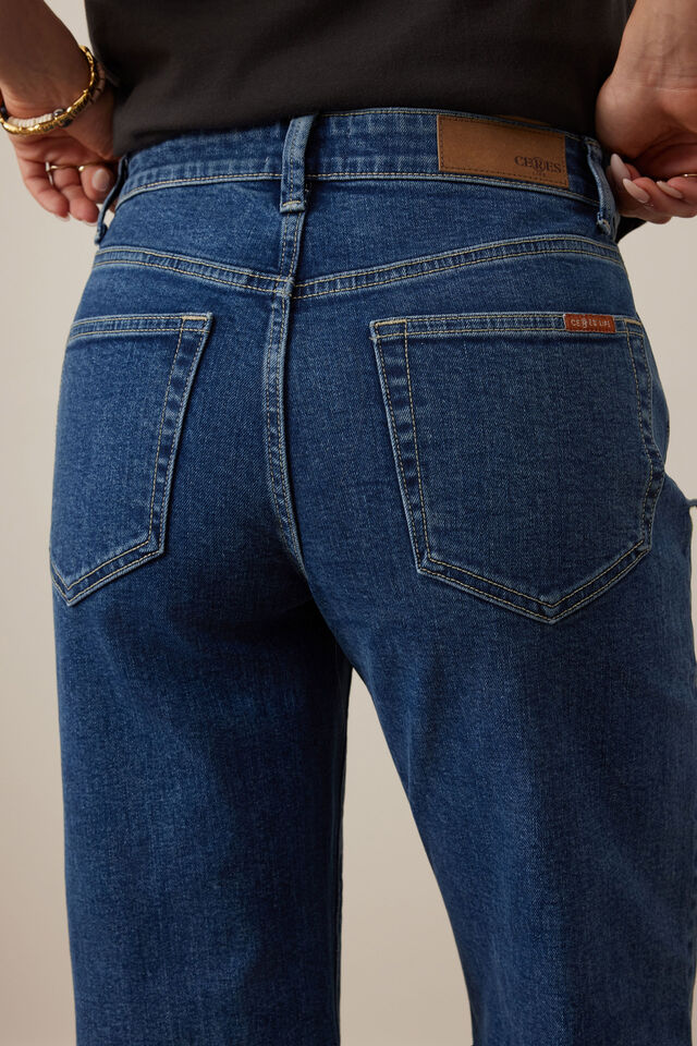 Sydney Straight Leg Jean - Fresh Indigo