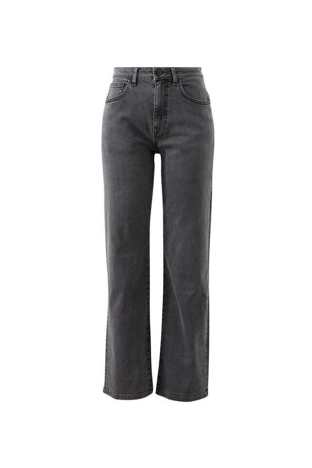 Sydney Straight Leg Jean - Washed Black