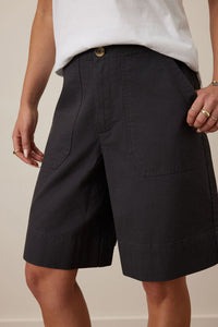 Bronte Short - Washed Black