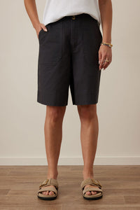 Bronte Short - Washed Black