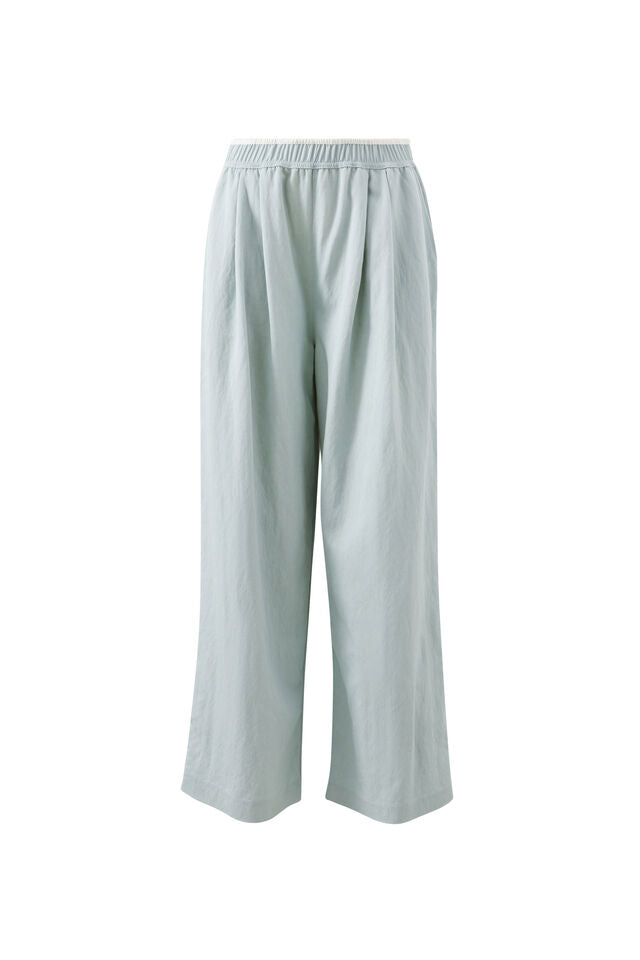 Mim Pleat Pant - China Blue