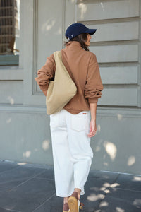 Freya Zip Thru Sweat - Toffee