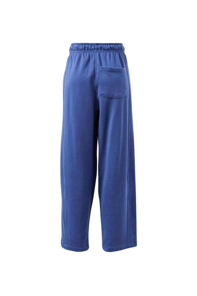 Jenna Tapered Trackpant - Washed Navy