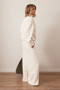 Marli Button Sweat - Marshmellow