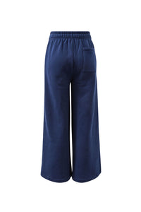 Ivy Wide Leg Trackpant - Heritage Navy