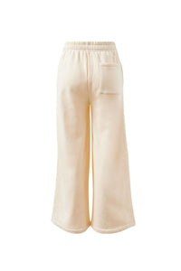 Ivy Wide Leg Trackpant - Marshmellow
