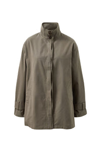 Estelle Funnel Neck Jacket - Moss