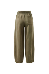 Elise Barrel Trackpant - Washed Olive