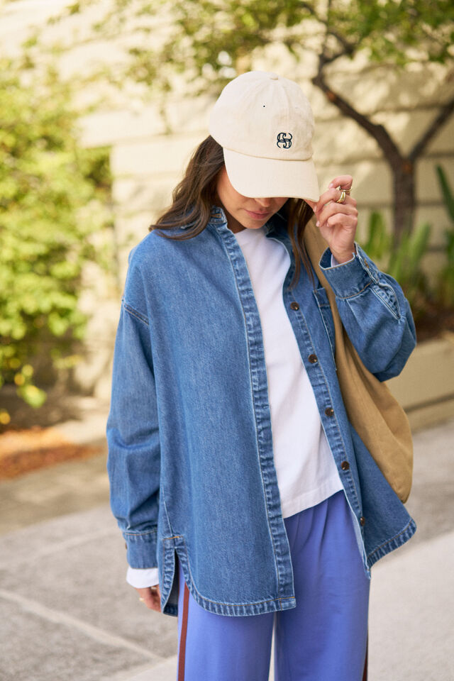 Gwynne Shirt - Fresh Indigo
