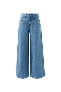 Reese Wide Jean - Vintage Blue