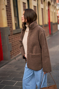Teddy Jacket - Chocolate