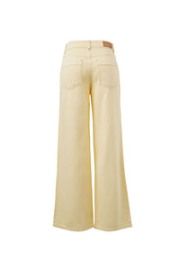 Willow Soft Wide Leg Jean - Butter