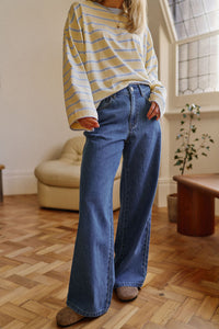 Willow Soft Wide Leg Jean - Fresh Indigo