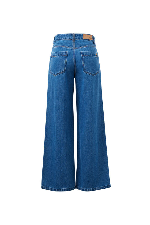 Willow Soft Wide Leg Jean - Fresh Indigo