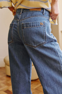 Willow Soft Wide Leg Jean - Fresh Indigo