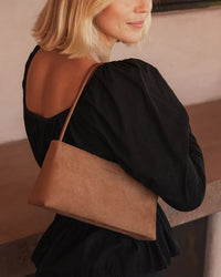 Lara Handbag - Suedette Tan