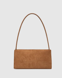 Lara Handbag - Suedette Tan