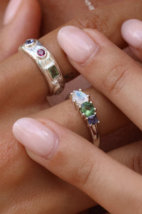 Dixie Silver Ring 8 Large