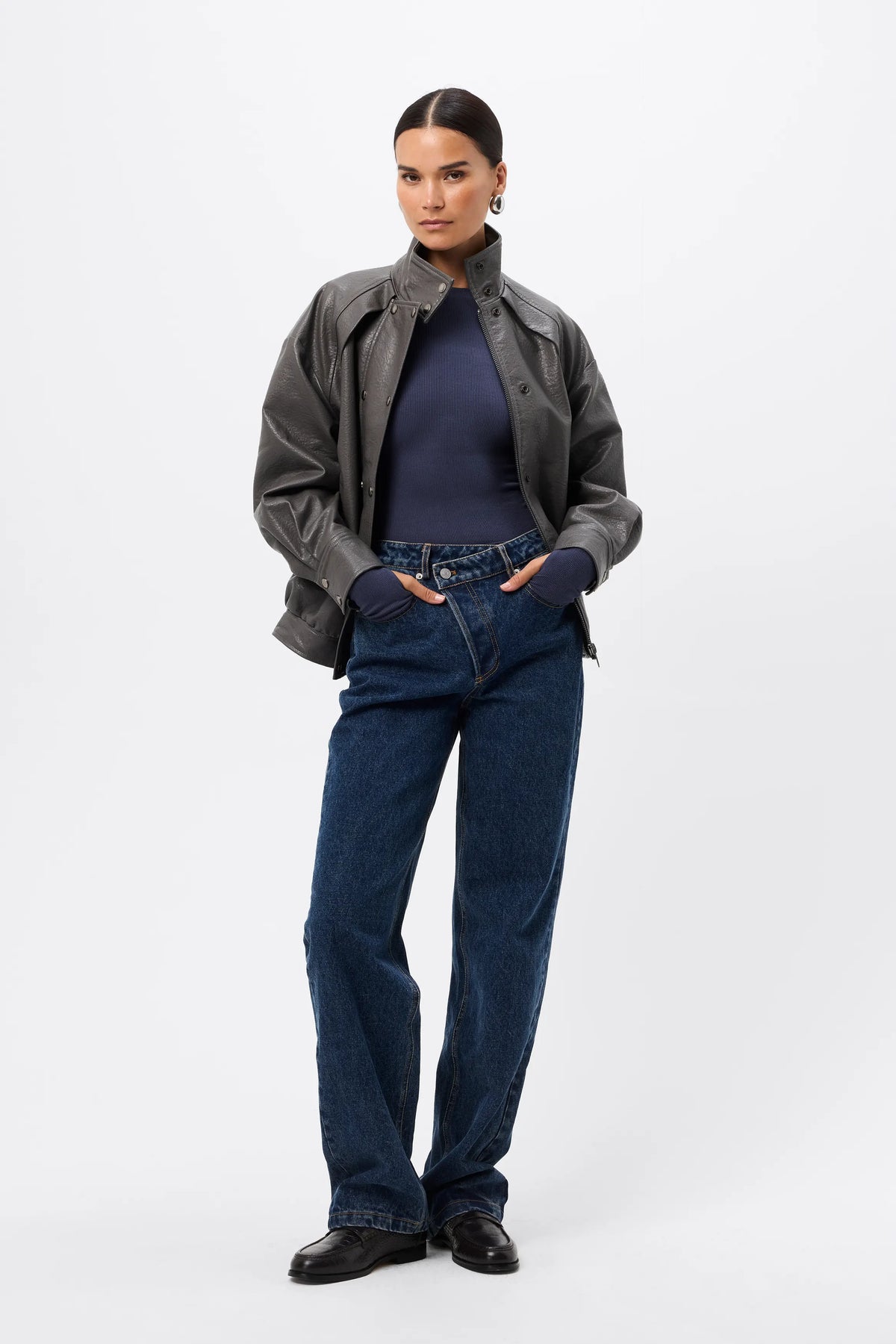 Brooklyn Top - Sapphire