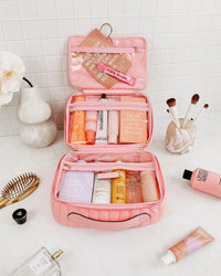 Maggie Rosie Cosmetic Bag Set - Pink